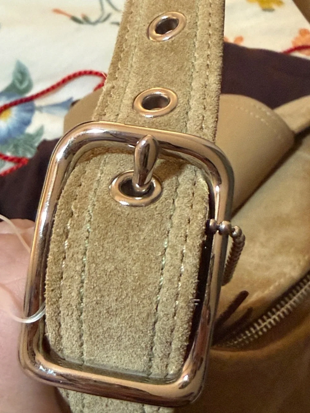 Coach 2004 Suede Hobo Bag from Y2K collection